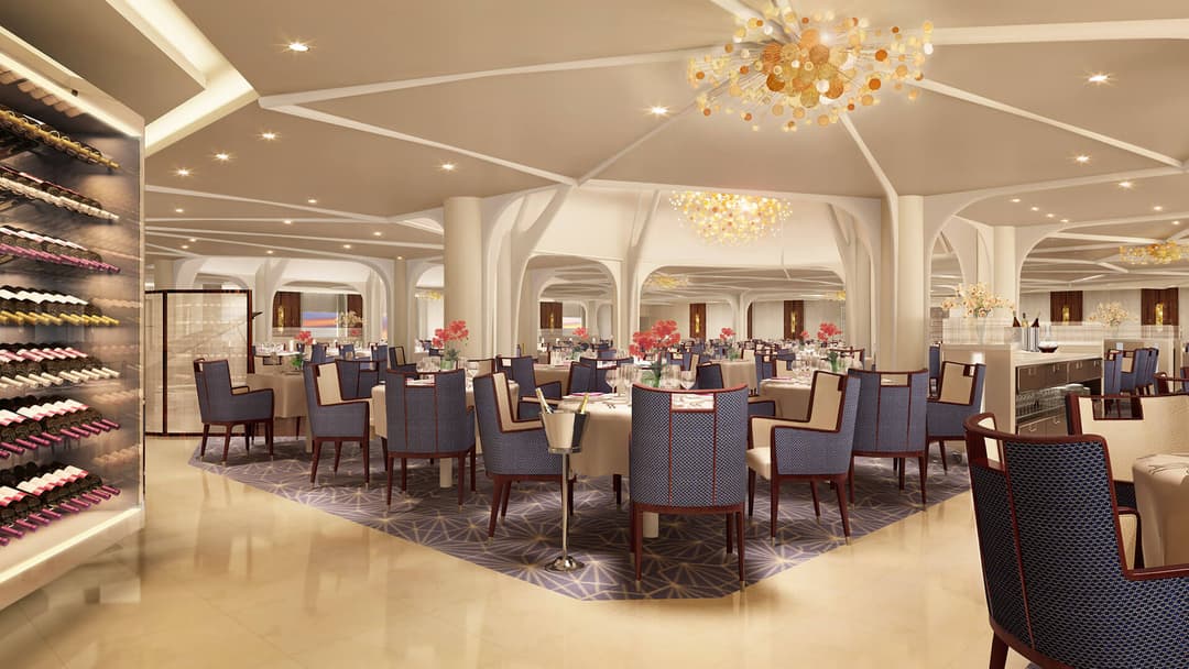 Seabourn Encore Interior Main Dining 2