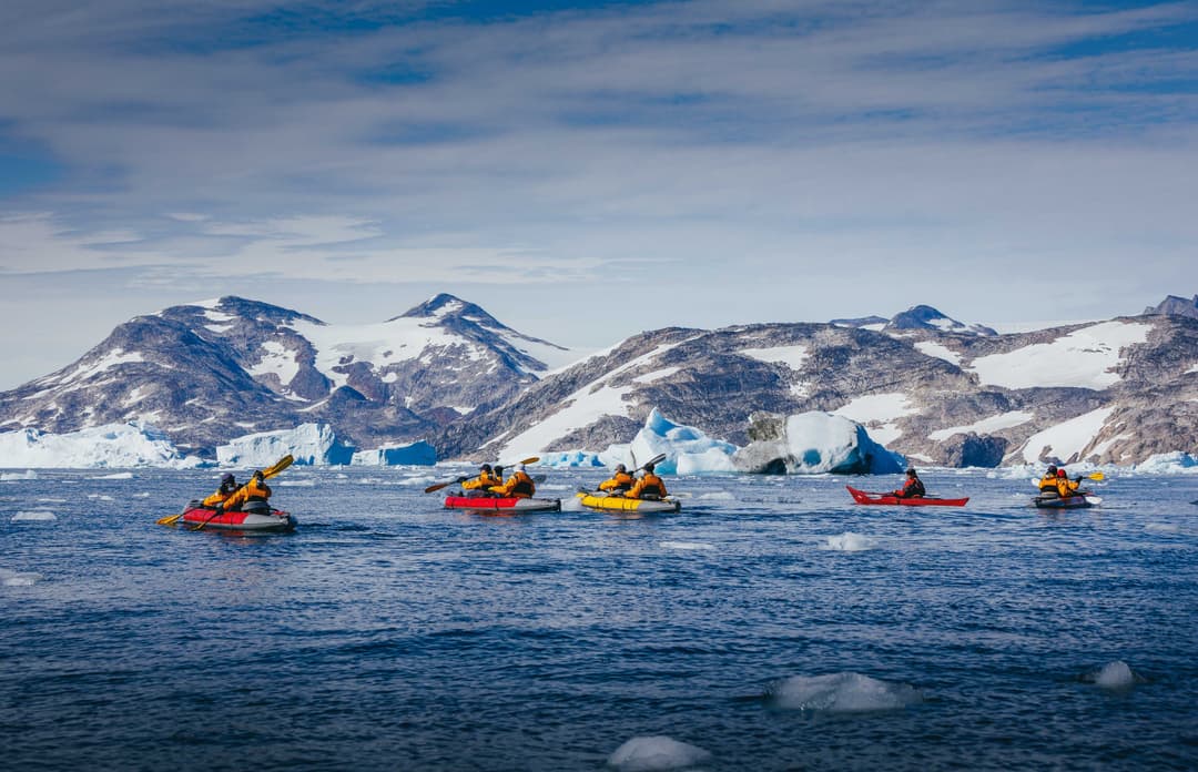 Quark Expeditions Ultramarine Excursions Kayaking