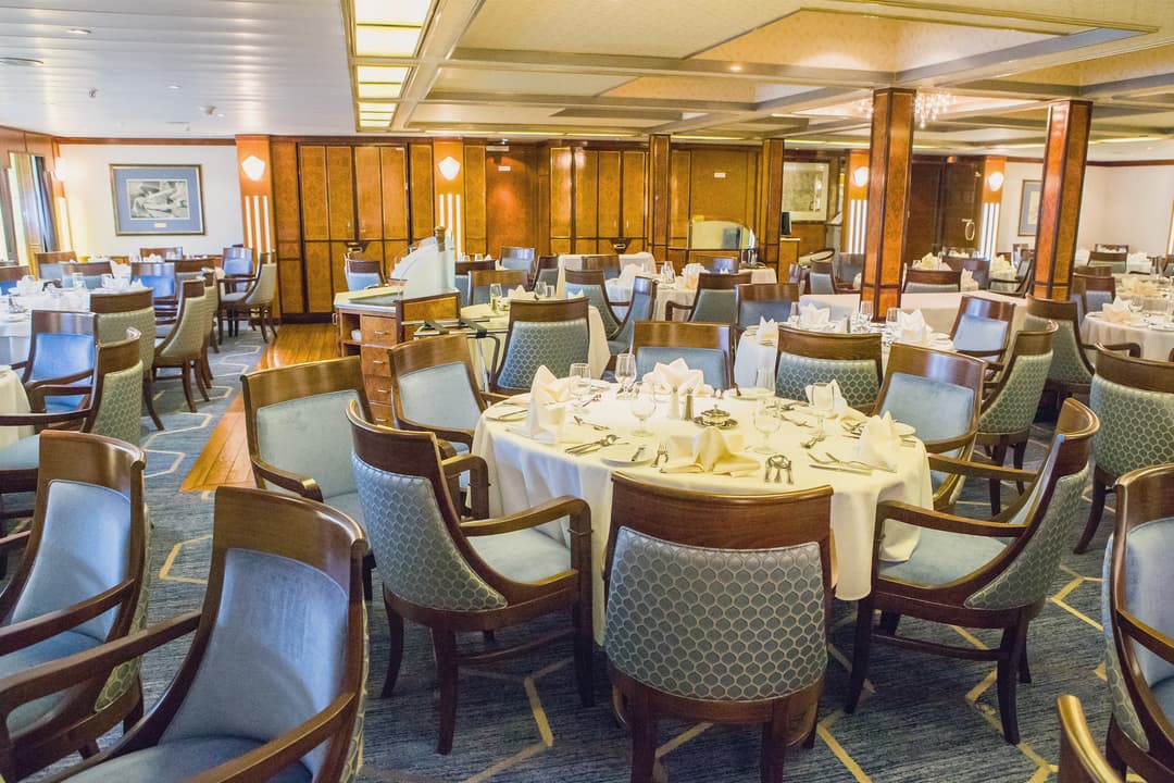 Poseidon Expeditions Sea Spirit Restaurant