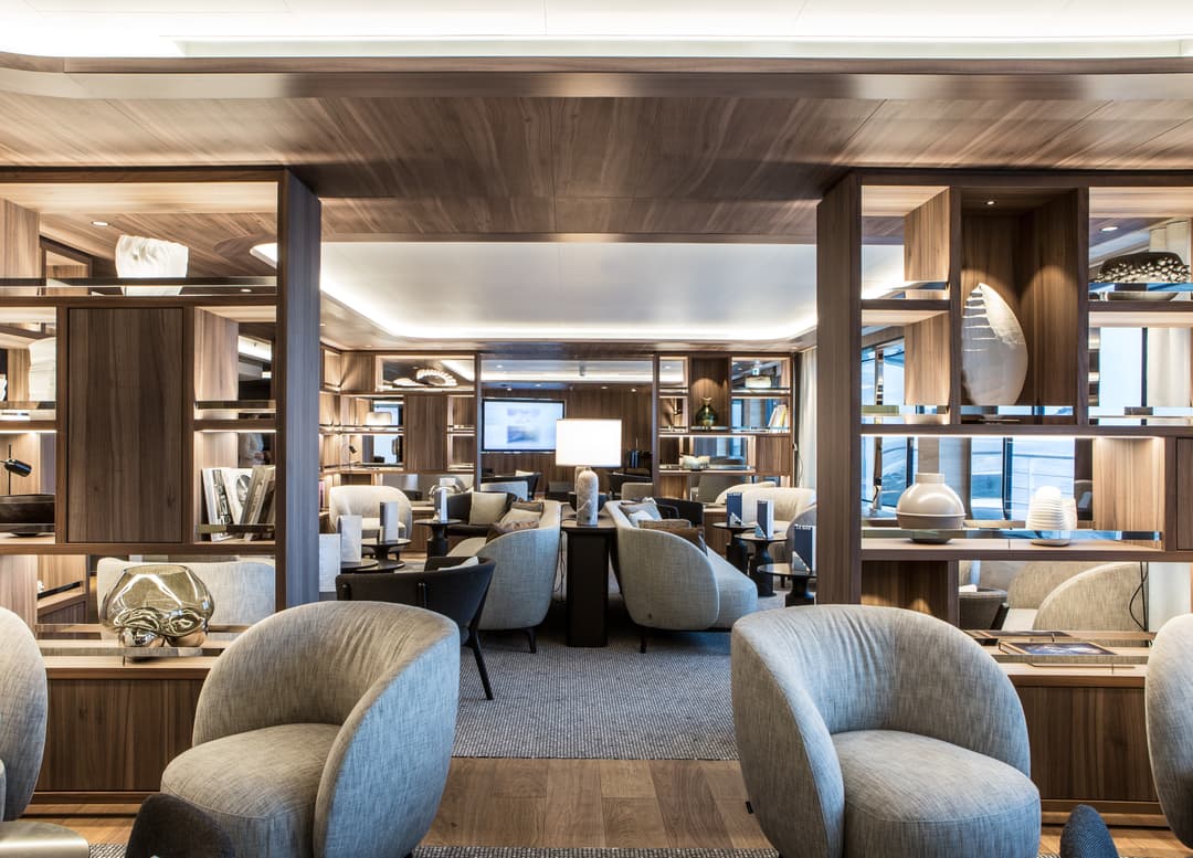 Le Commandant Charcot Main Lounge ©Ponant Gilles Trillard 0