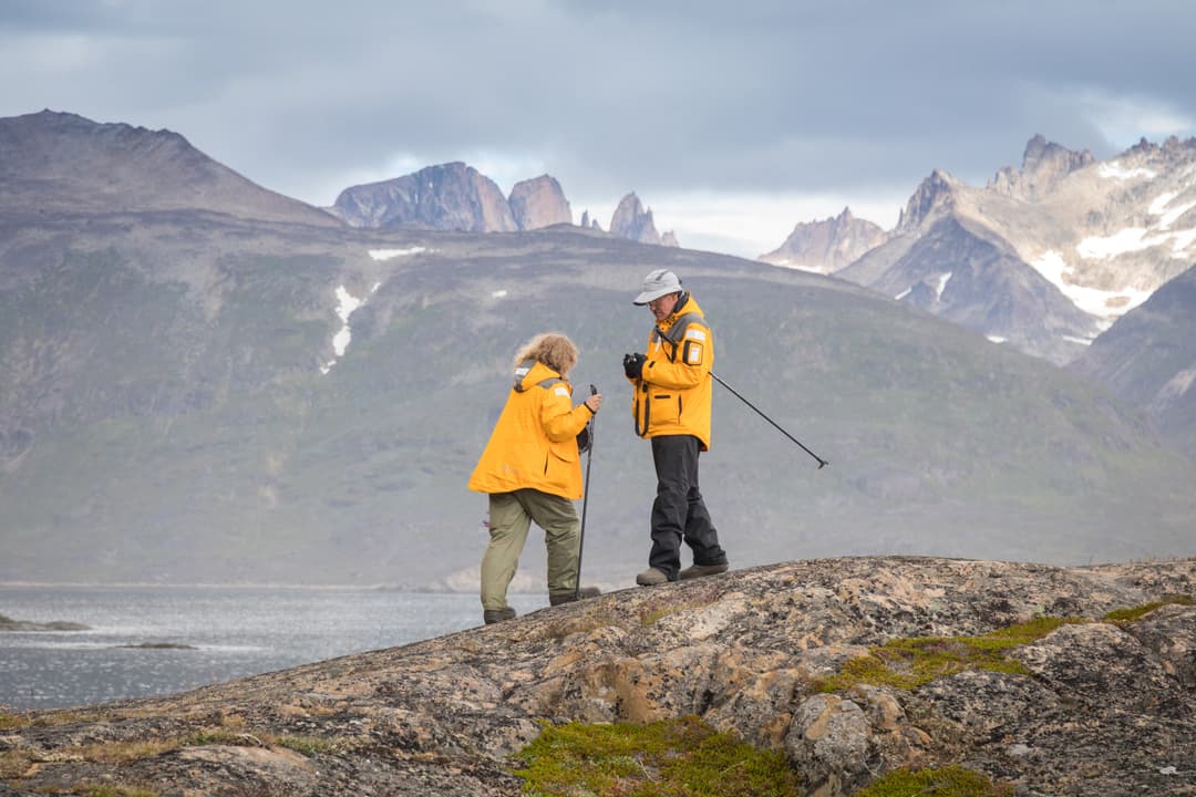 Quark Expeditions Heli Hiking Hvalsey Greenland Credit Acacia Johnson