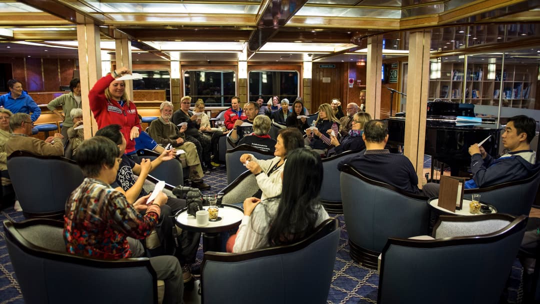 Poseidon Expeditions, Sea Spirit, Club Lounge, @Anthony Smith