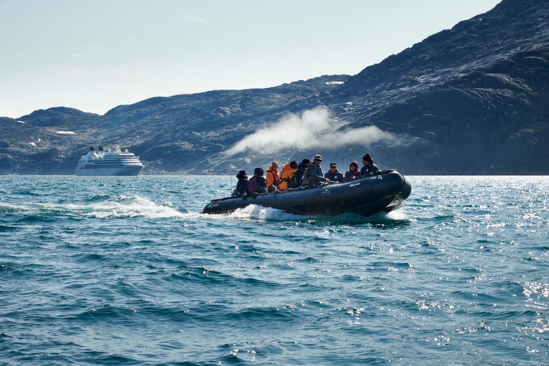 Seabourn Quest Zodiacs 2, Credit. Mike Louagie