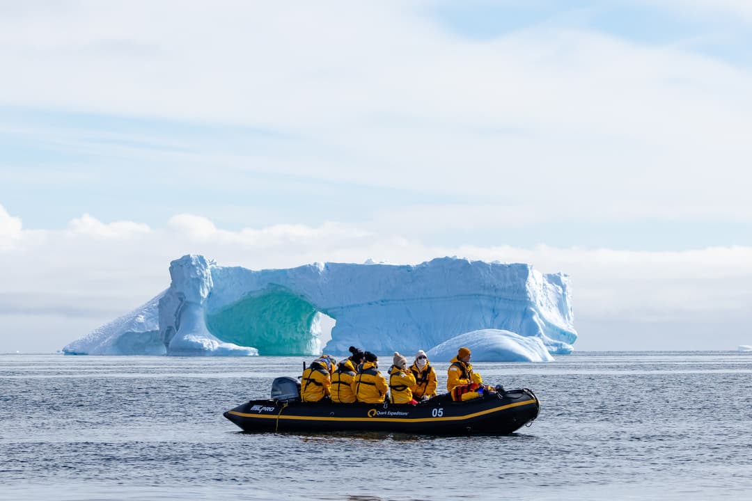 Quark Expeditions, Zodiac Cruising In Antarctica 3 ©Michelle Sole