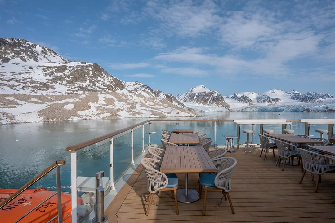 Polar Latitudes Expeditions Ocean Albatros Bbq Deck