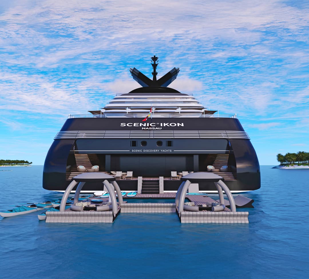 Scenic Ocean Cruises Scenic Ikon Marina Rendering