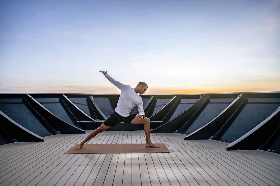 Scenic Ocean Cruises Yoga Observation Deck ©Jake Wilton