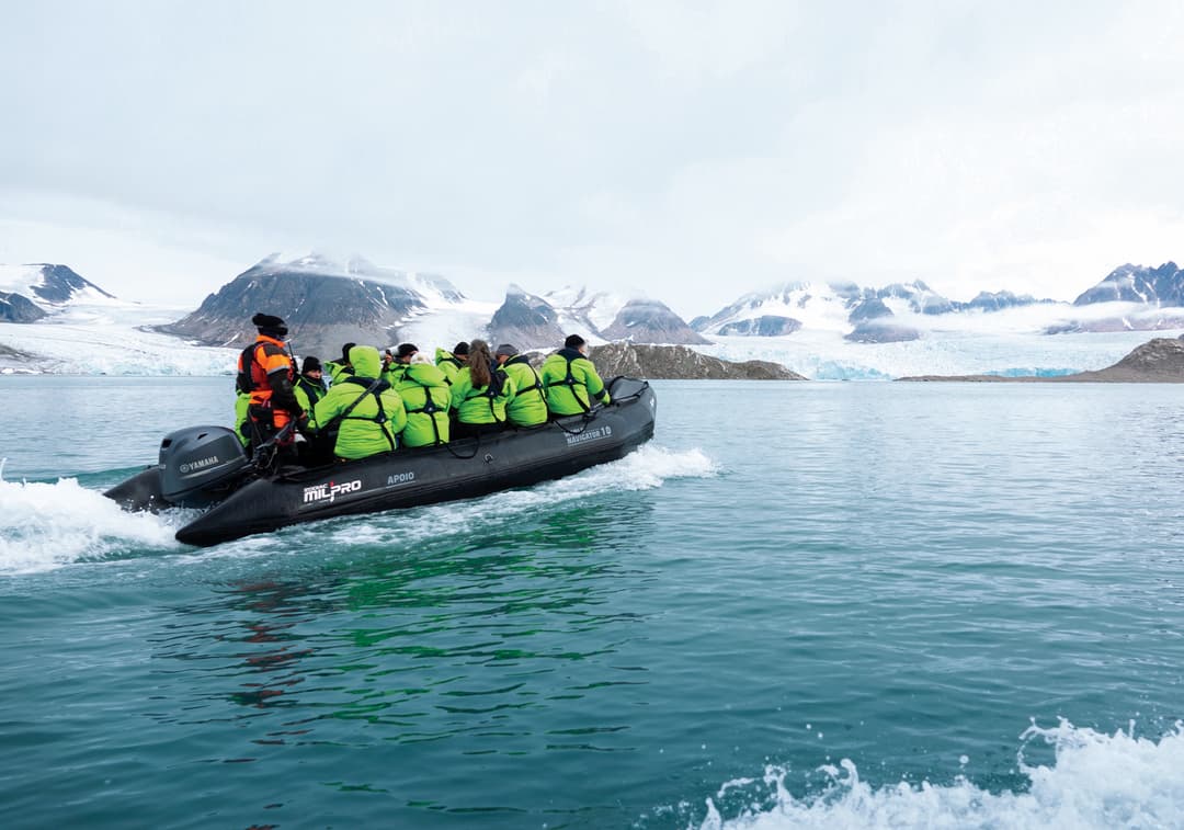 Atlas Ocean Voyages Arctic Zodiac ©Atlas Ocean Voyages