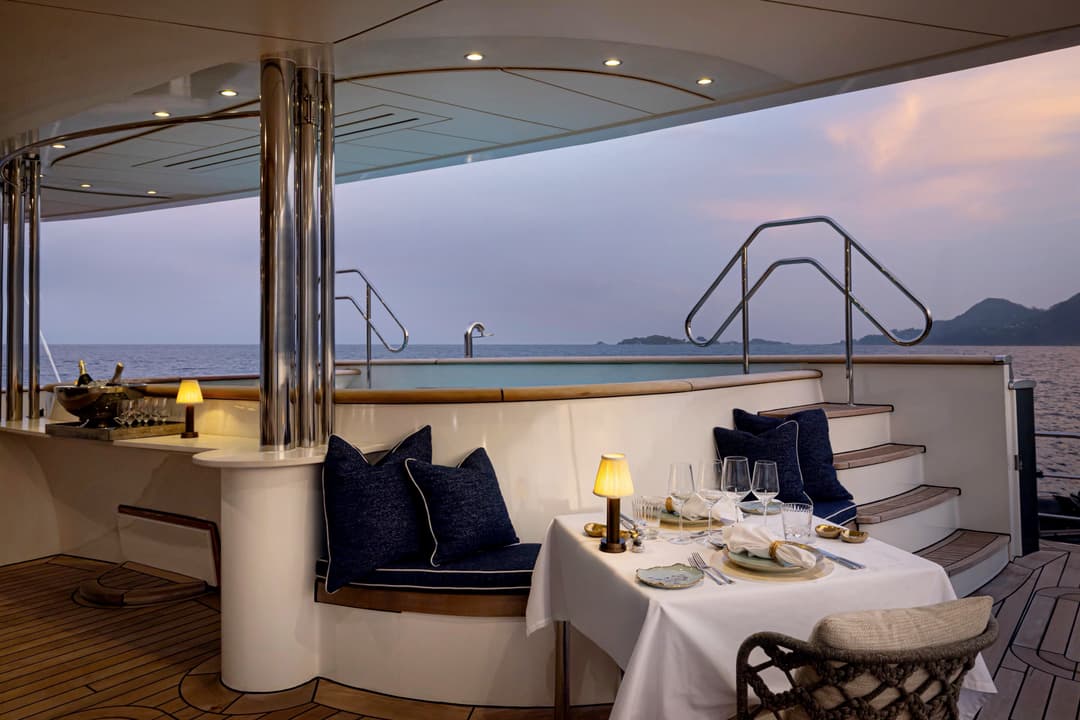 Aqua Lares Shaded Dining Area ©Aqua Expeditions 4