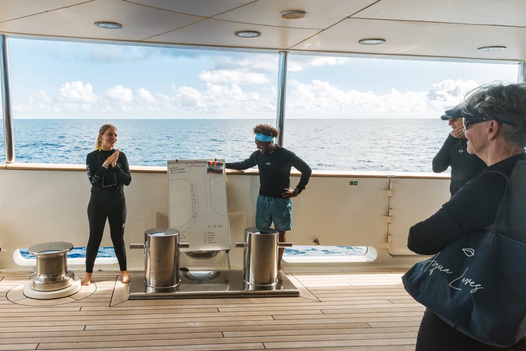Aqua Lares Onboard Presentation ©Aqua Expeditions 4