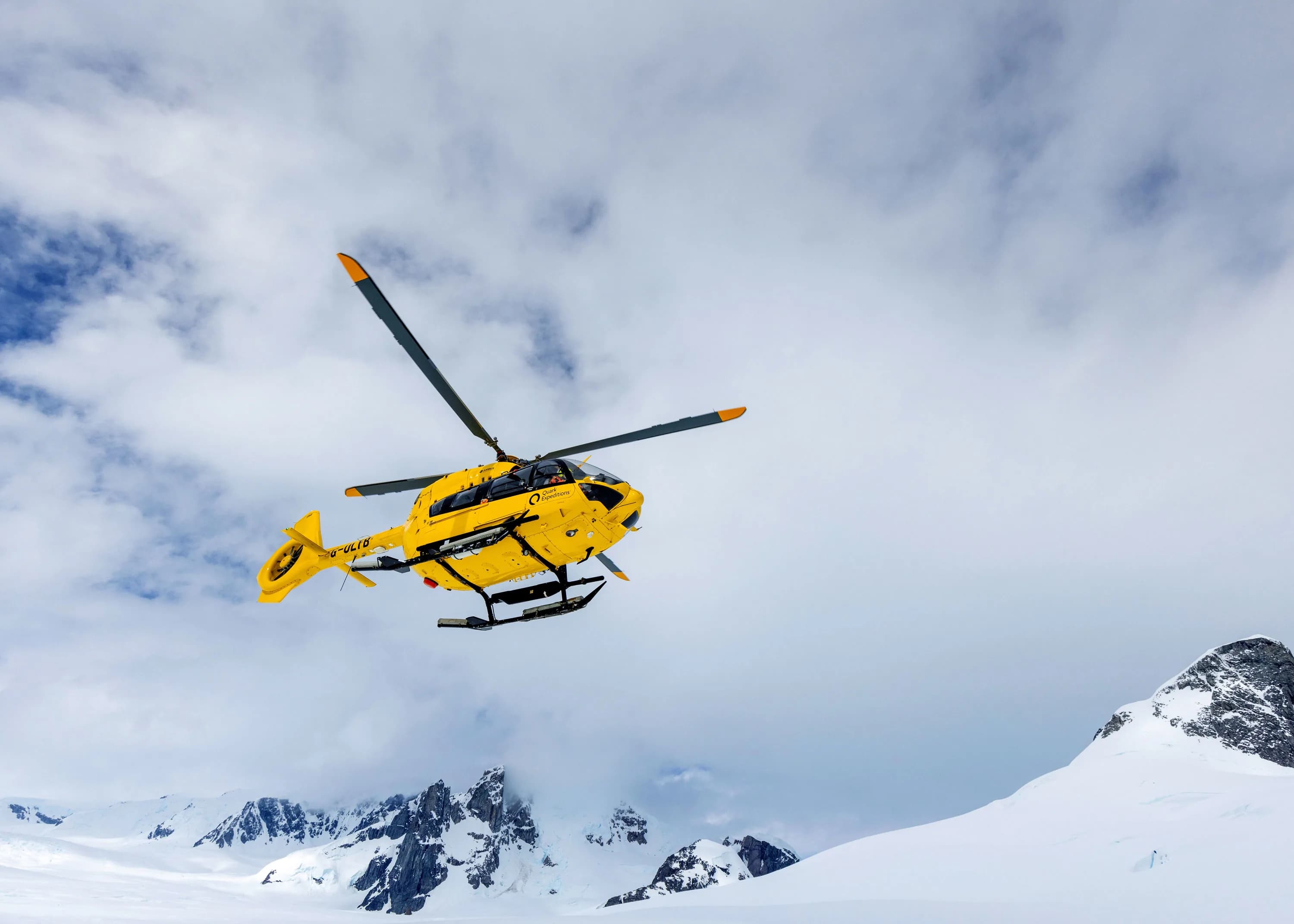 Antarctica By Helicopter: Icebergs, Mountains and Remote Lands