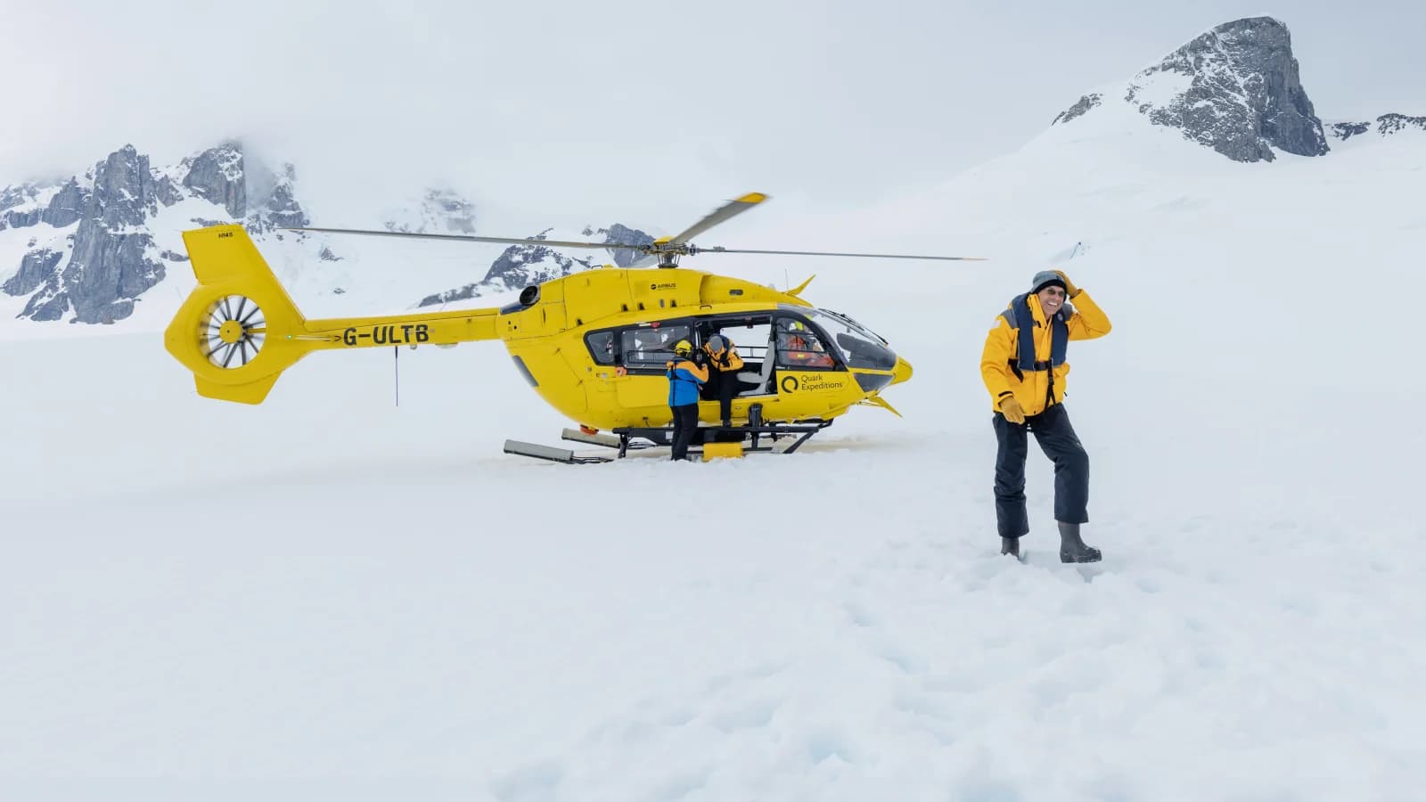 Antarctica By Helicopter: Icebergs, Mountains and Remote Lands